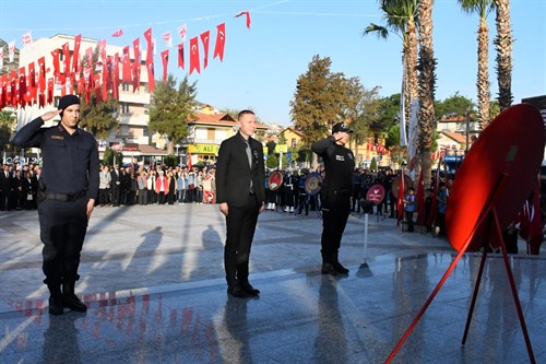 Cumhuriyetimizin Kurucusu Gazi Mustafa Kemal Atatürk, Milas'ta Saygı ve Özlemle Anıldı