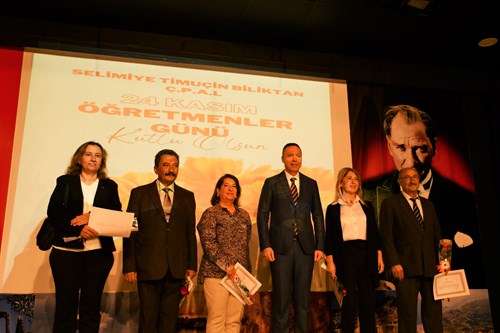 24 Kasım Öğretmenler Günü Törenle Kutlandı